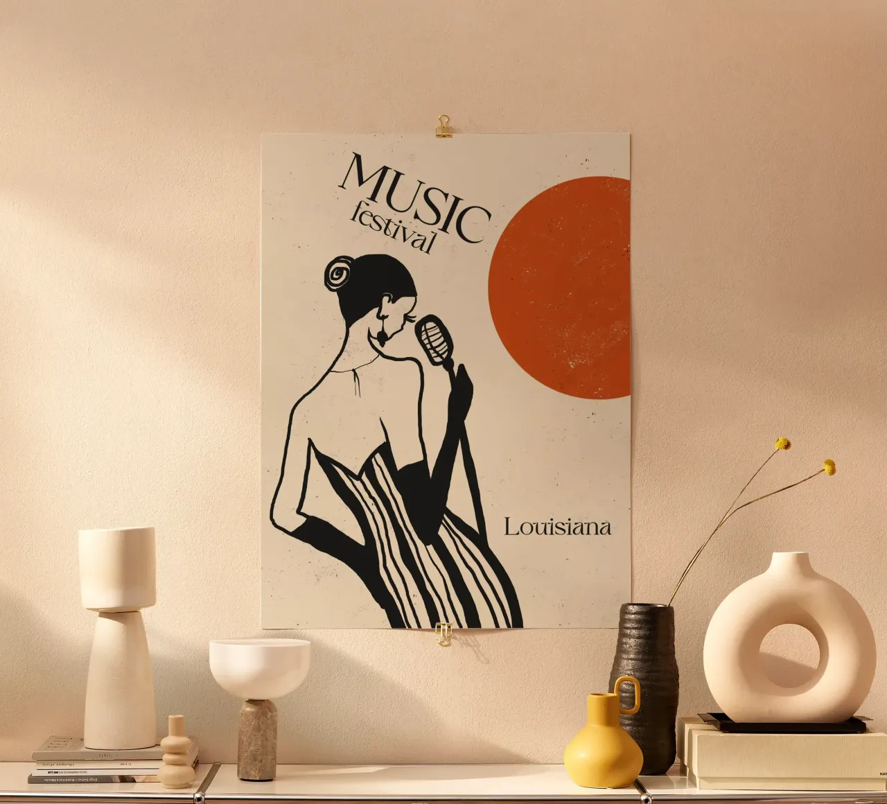 Music Festival poster by Indigo Rain