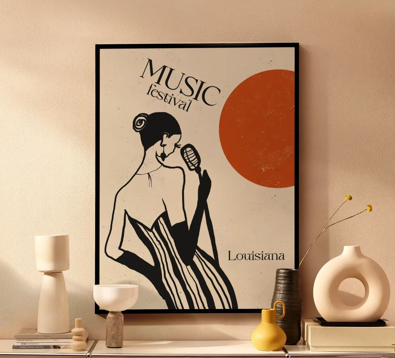 Music Festival poster by Indigo Rain
