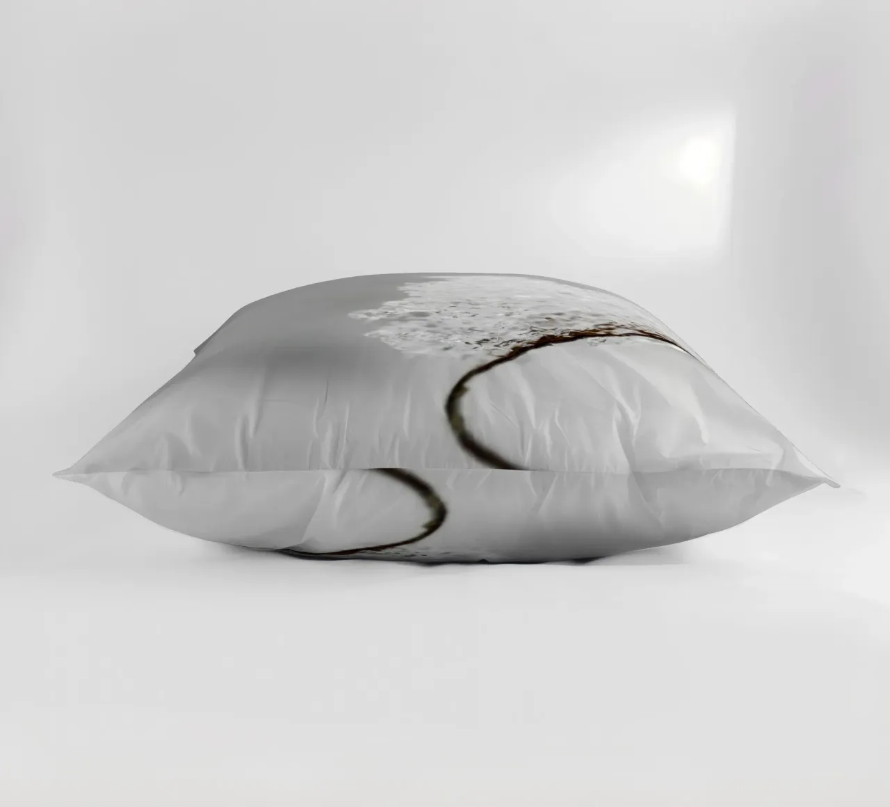 Macro design invernale minimalista cuscino da Whole©