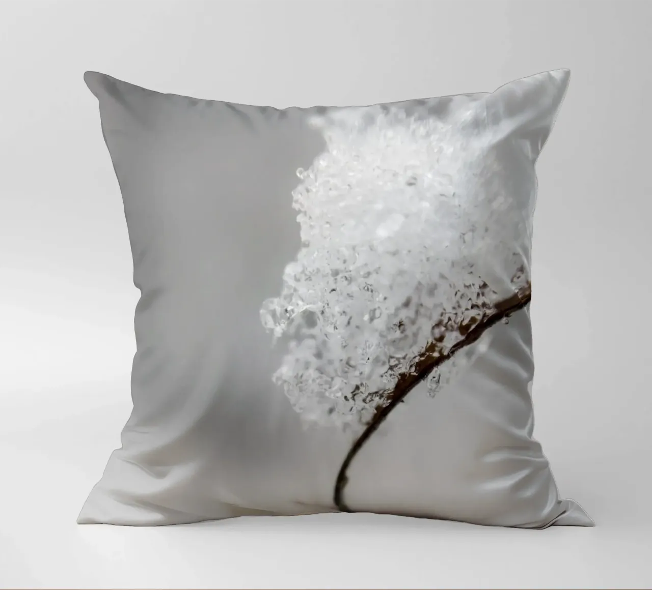 Macro design invernale minimalista cuscino da Whole©