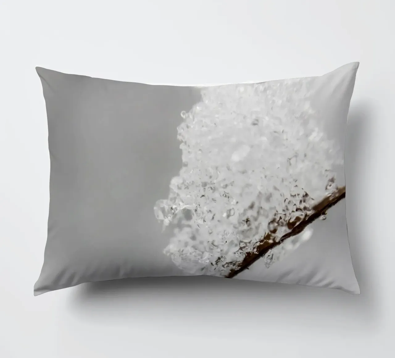 Macro design invernale minimalista cuscino da Whole©