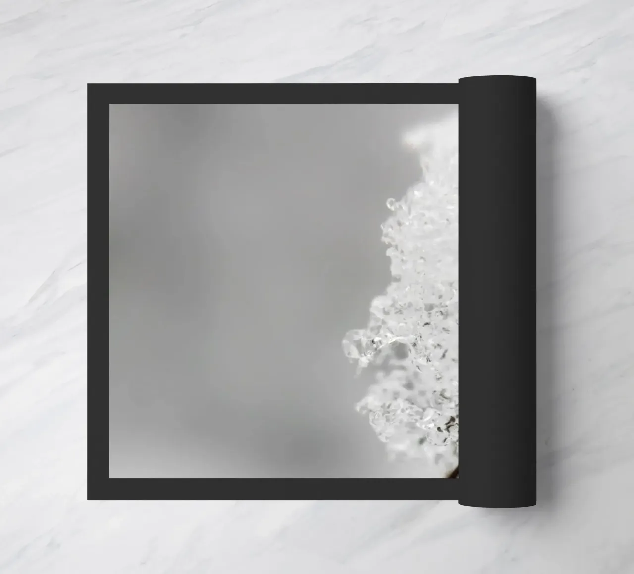 Macro design invernale minimalista zerbino da Whole©