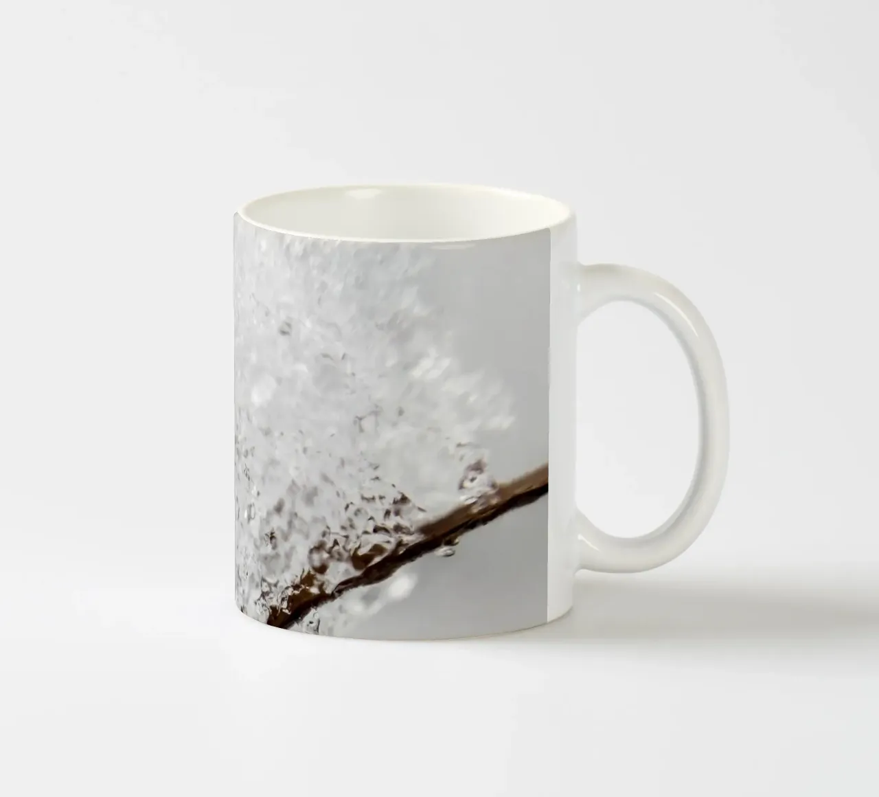 Macro design invernale minimalista tazza in ceramica da Whole©