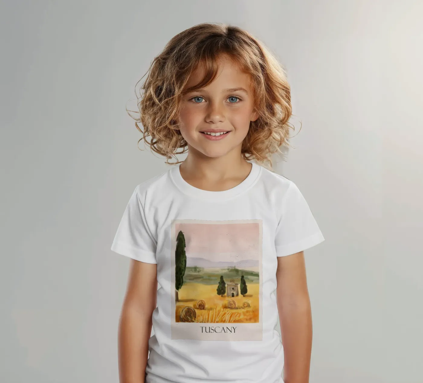Tuscany kinder t-shirt van Indigo Rain