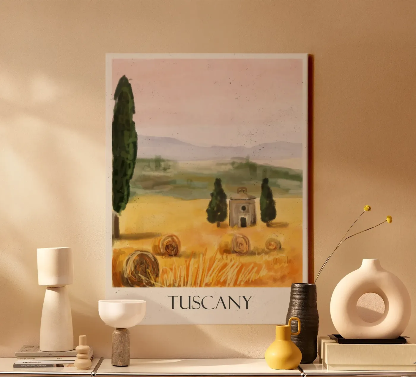 Toscane canvas van Indigo Rain