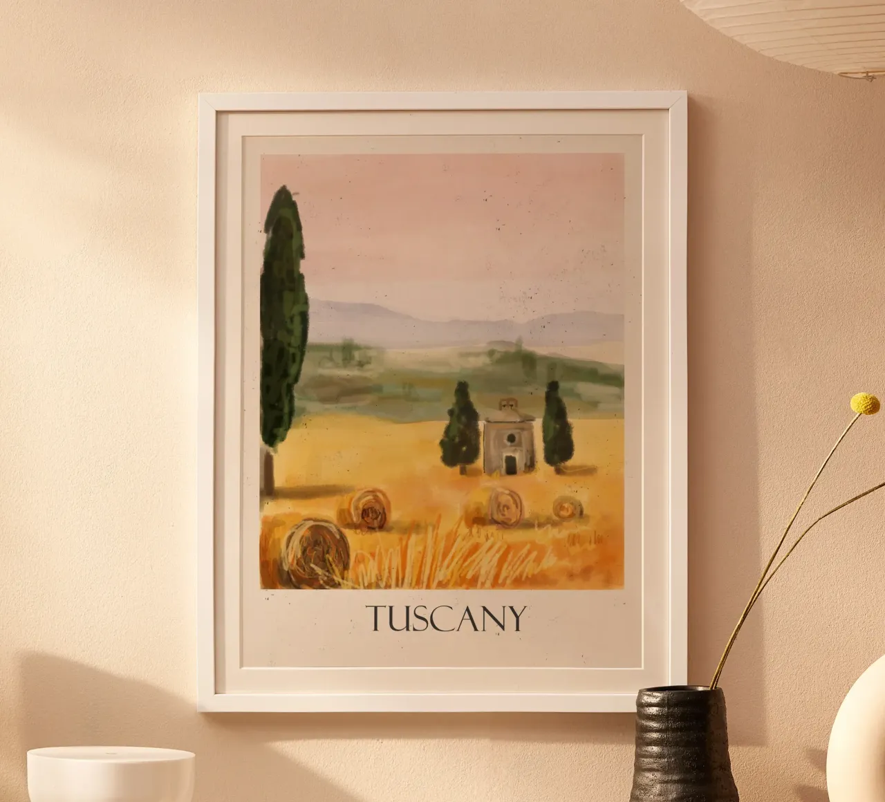 Toscane poster van Indigo Rain