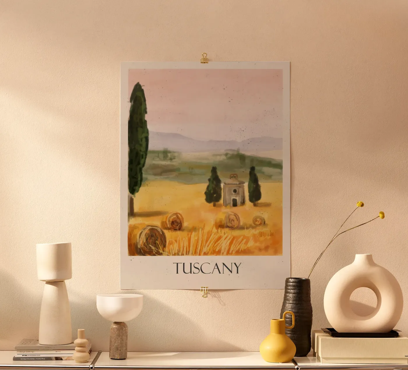 Tuscany poster by Indigo Rain