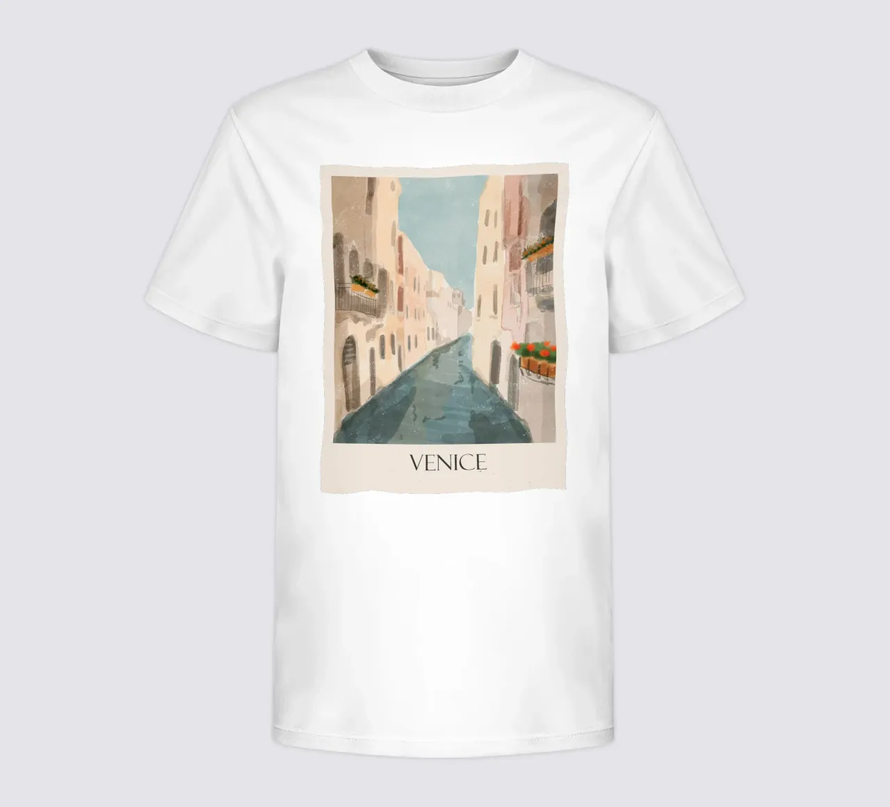 Venice kids t-shirt by Indigo Rain