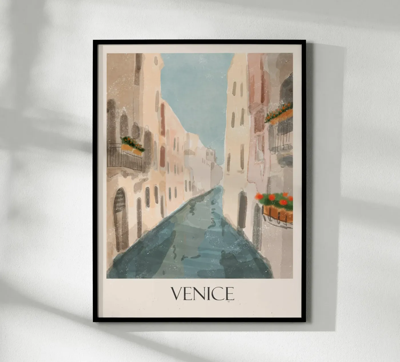 Venedig Poster von Indigo Rain