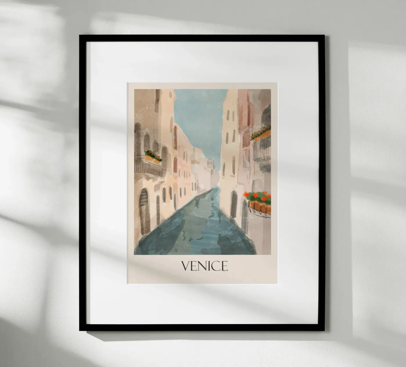 Venedig Poster von Indigo Rain