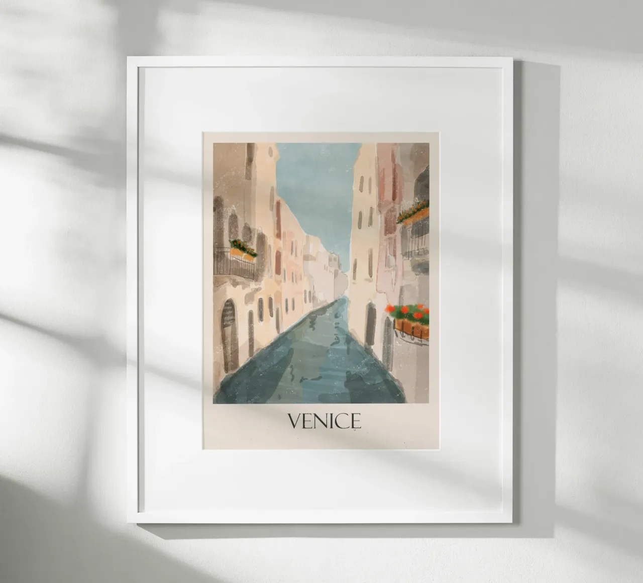 Venetië poster van Indigo Rain