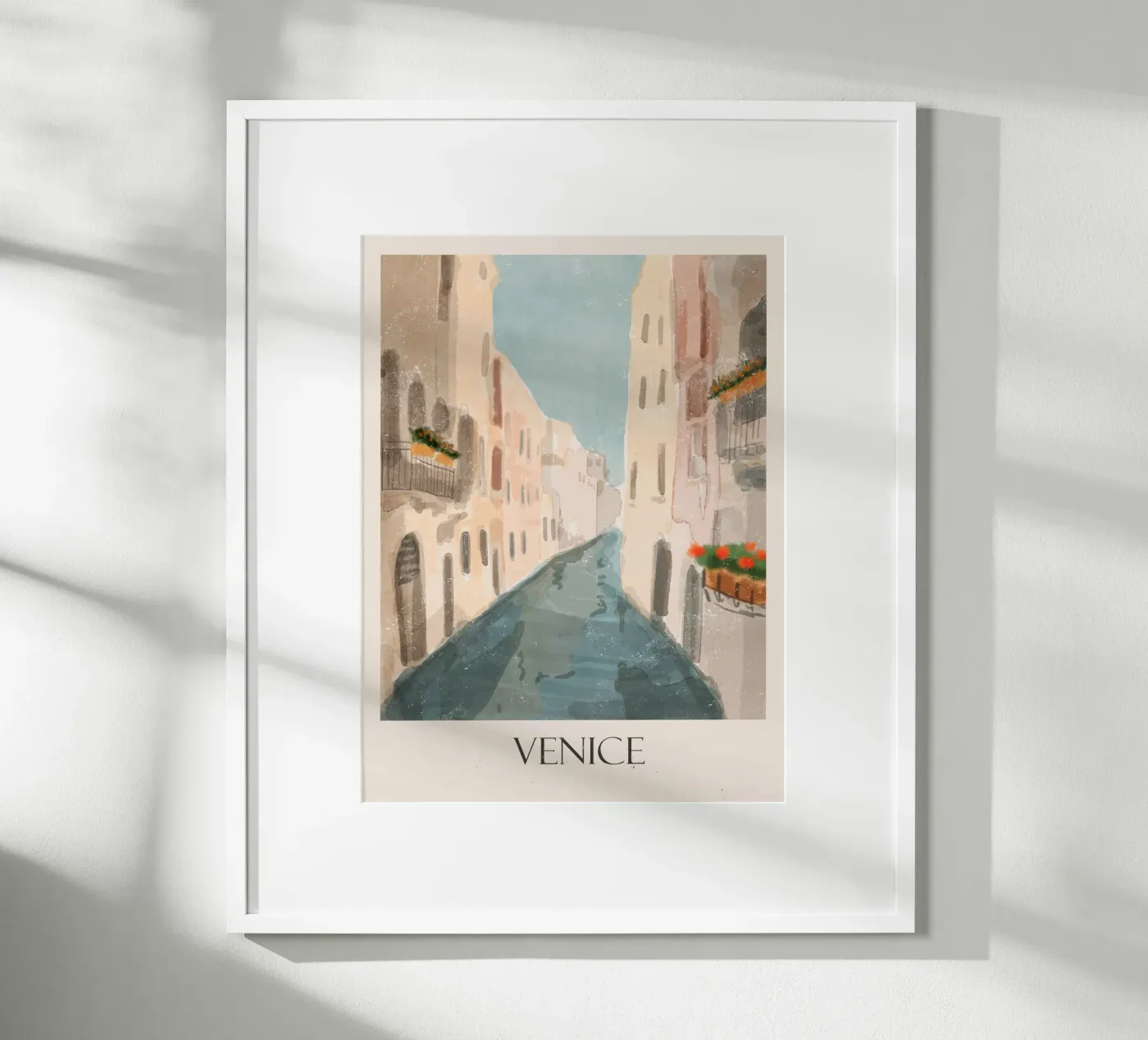 Venedig Poster von Indigo Rain