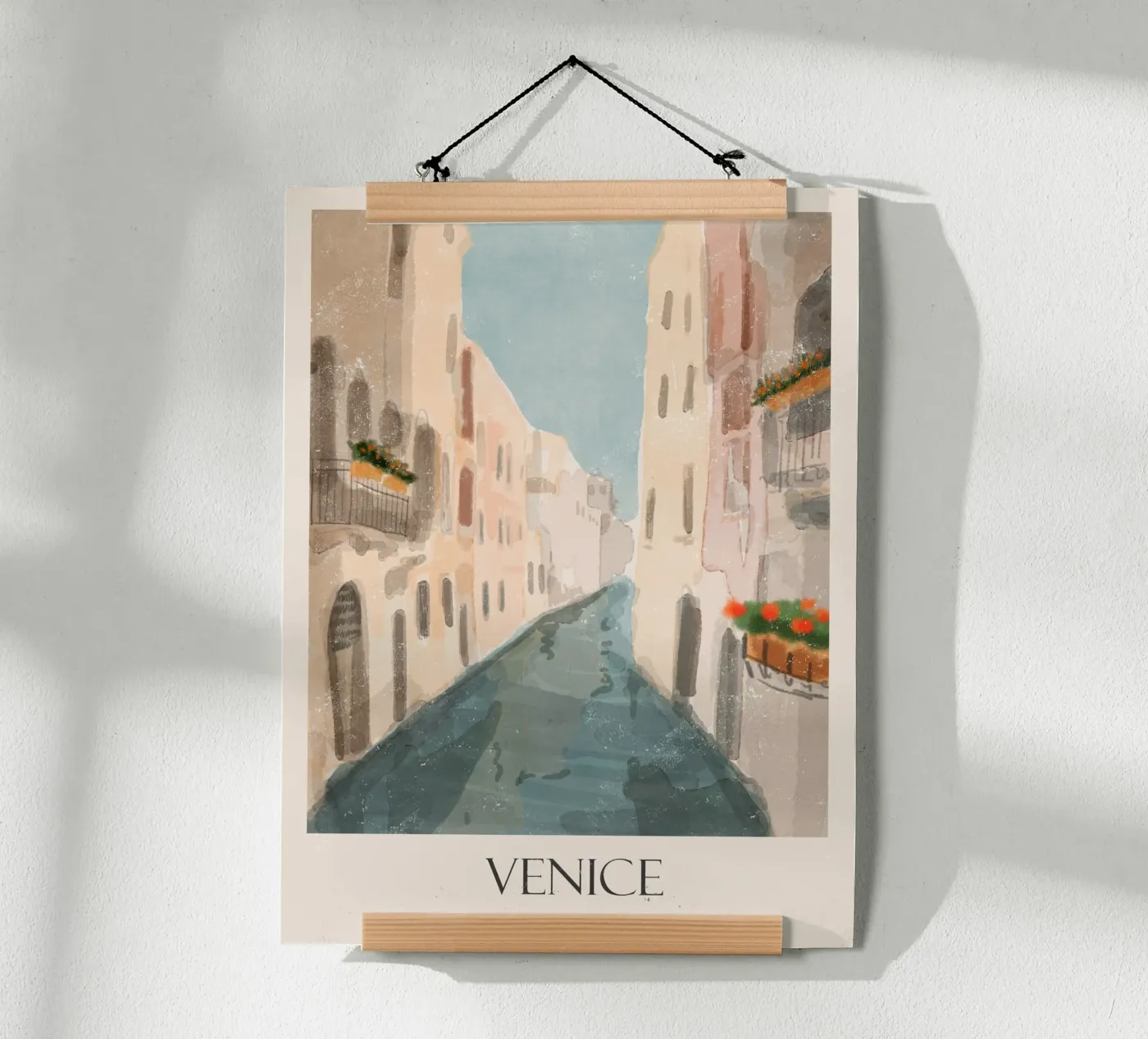 Venedig Poster von Indigo Rain