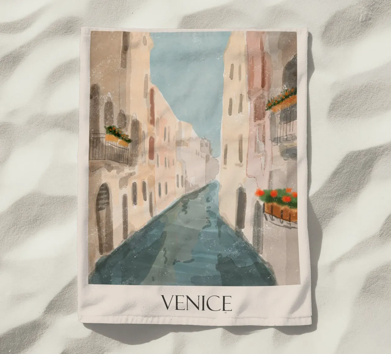 Venezia telo mare da Indigo Rain