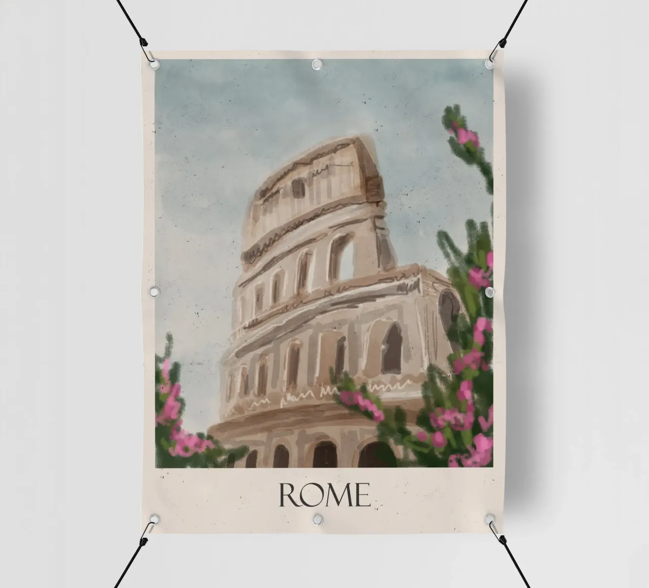 Roma Design telo in pvc da Indigo Rain