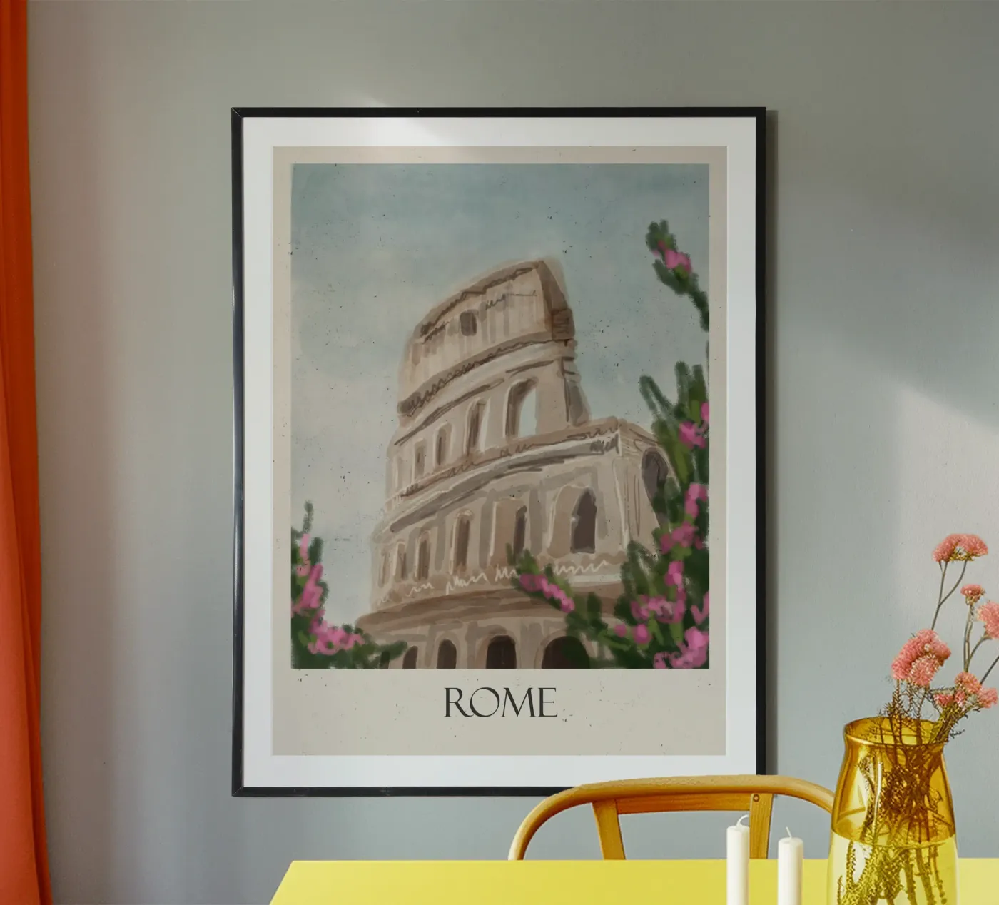 Roma Design poster da Indigo Rain
