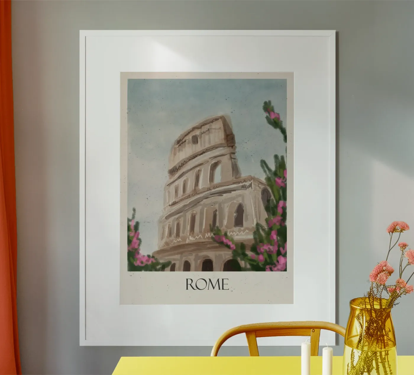 Roma Design poster da Indigo Rain