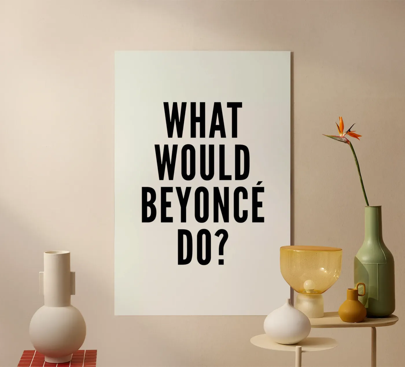 beyonce plexiglass da Mottos by Sinan Saydik