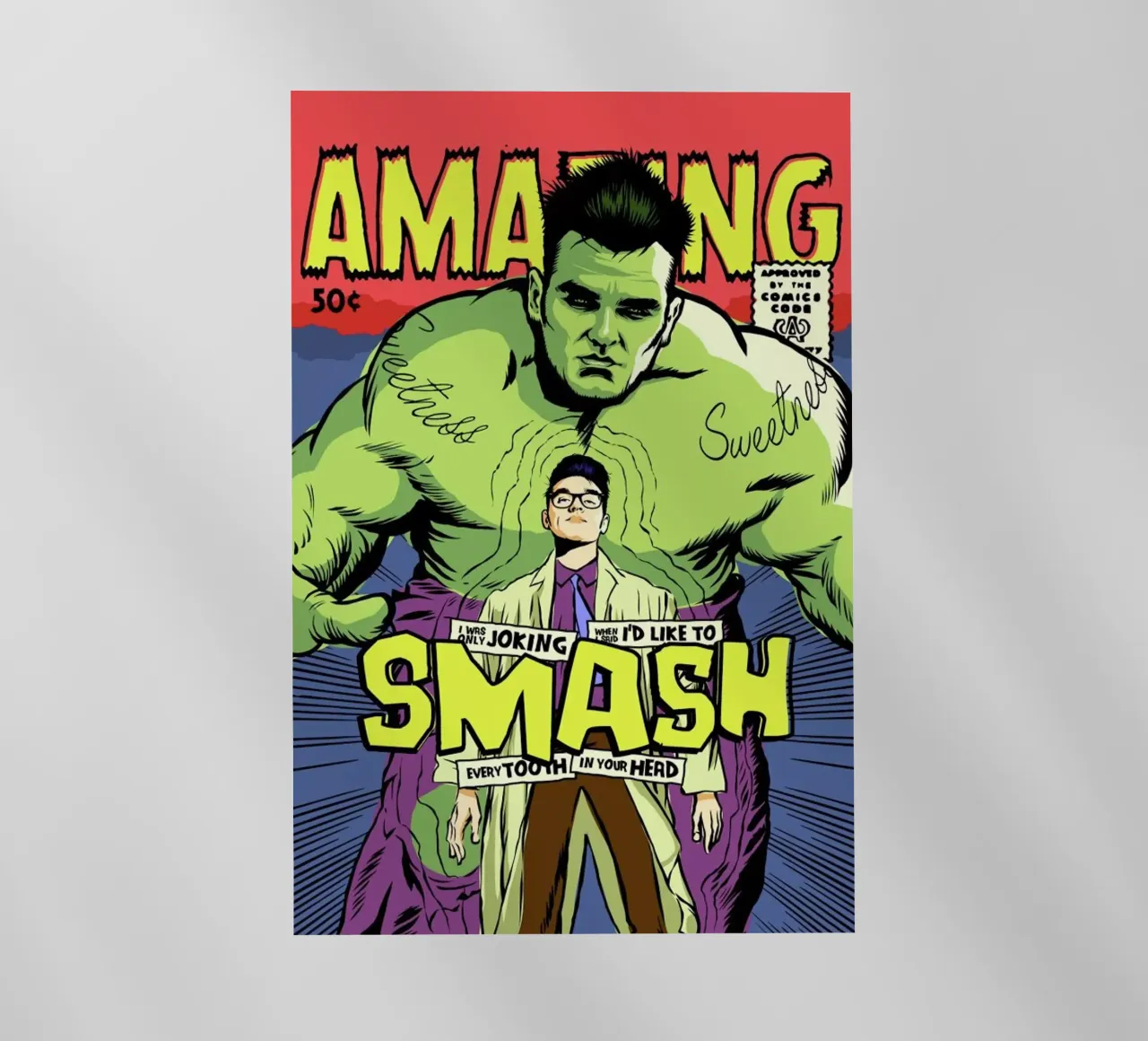 Post-Punk Smash pellicola backlit da Butcher Billy
