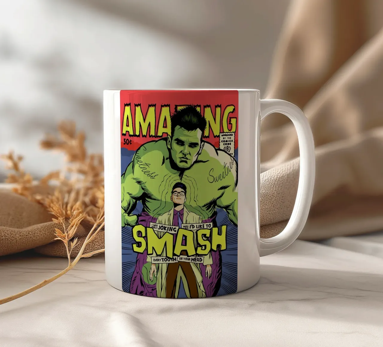 Post-Punk Smash tazza in ceramica da Butcher Billy