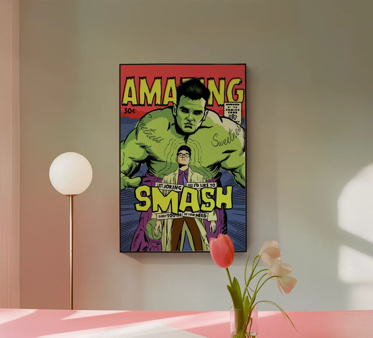 Post-Punk Smash plexiglass da Butcher Billy