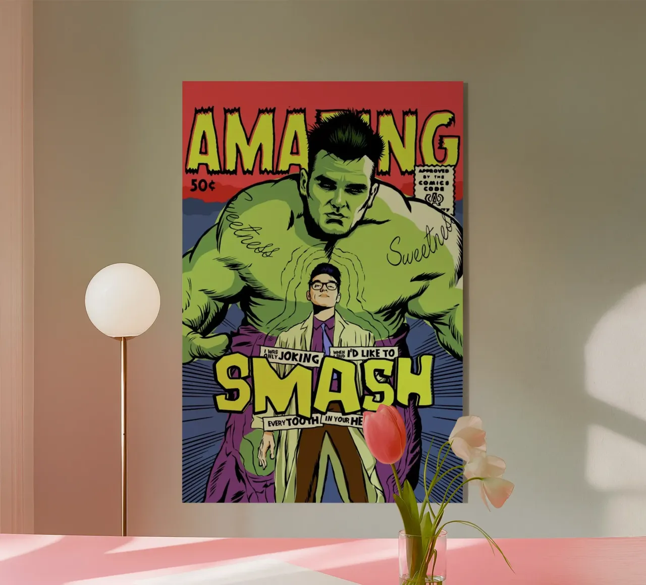 Post-Punk Smash plexiglass da Butcher Billy