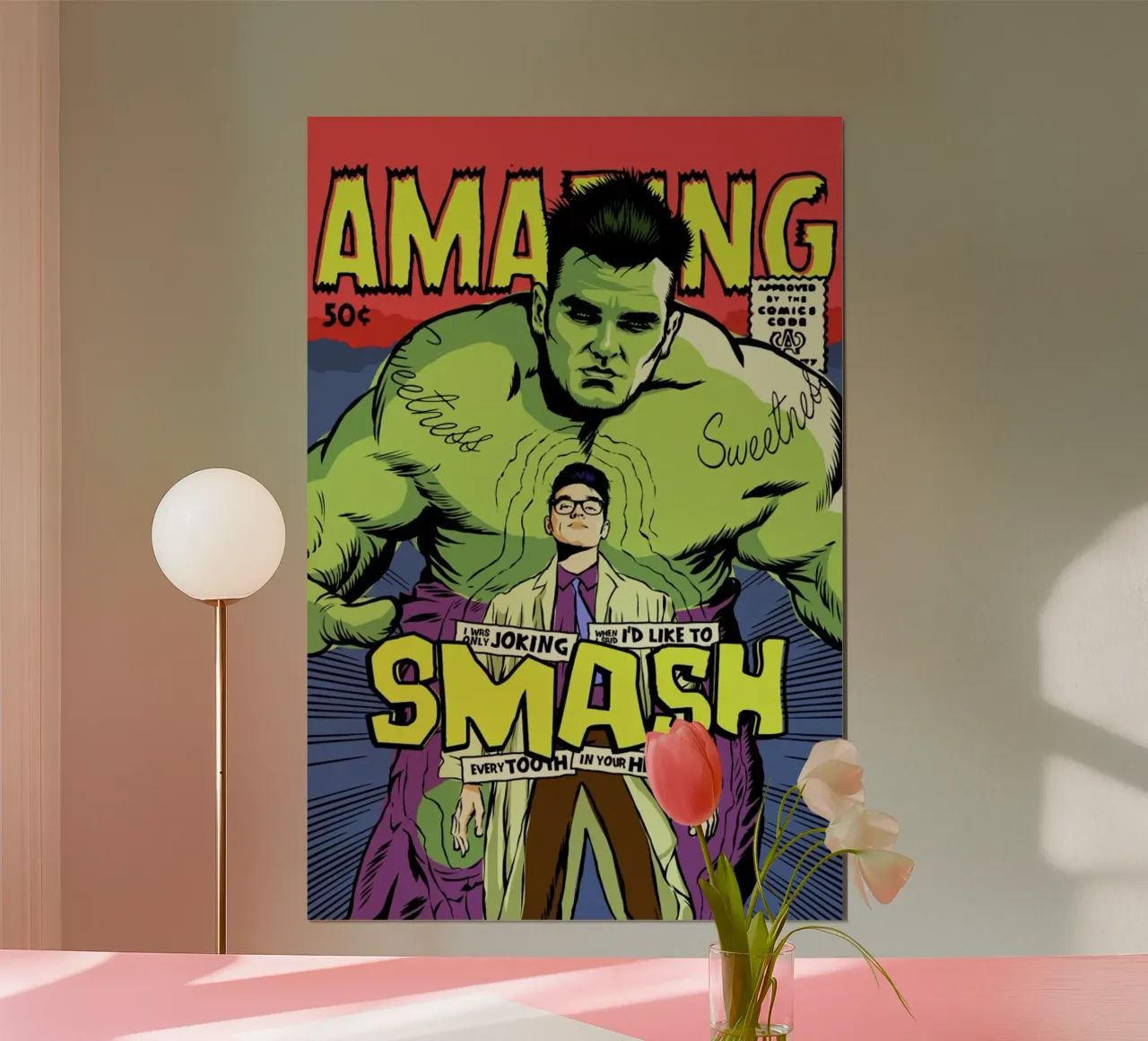 Post-Punk Smash carta hahnemühle da Butcher Billy