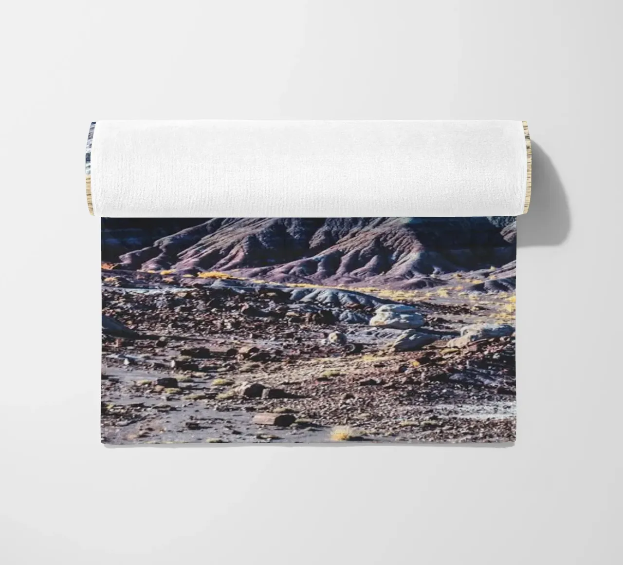 Deserto dipinto telo mare da Dave Hare Photography