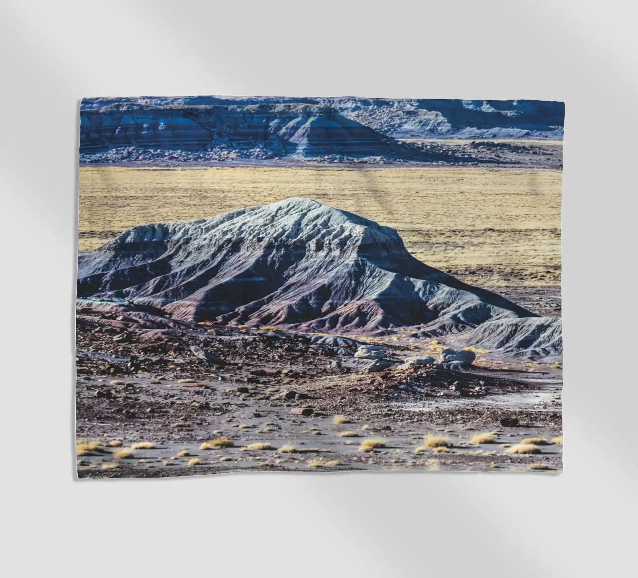 Deserto dipinto telo mare da Dave Hare Photography