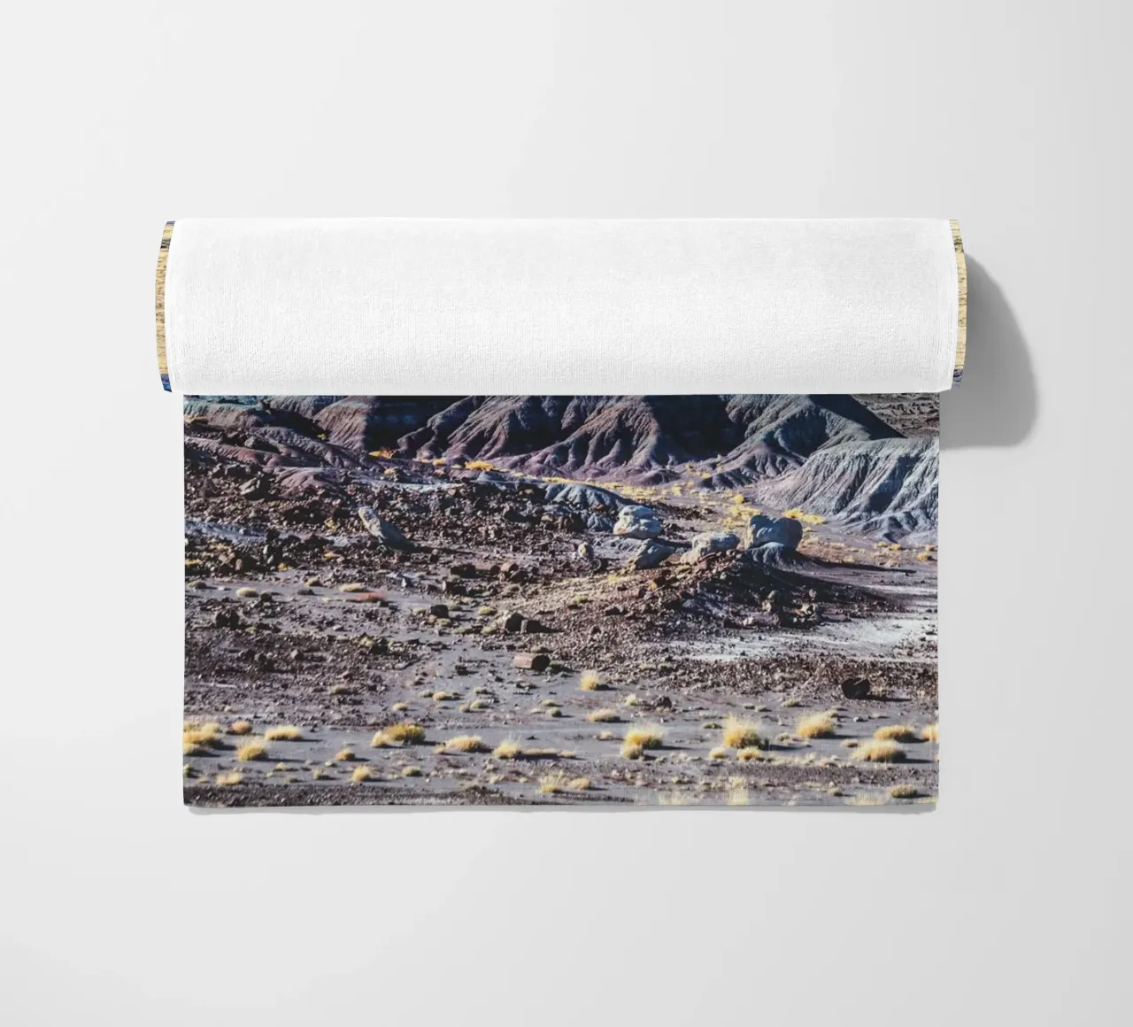 Deserto dipinto telo mare da Dave Hare Photography