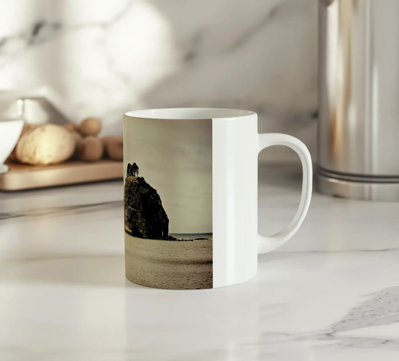 Wind Swept ceramic mug by Robin Delean