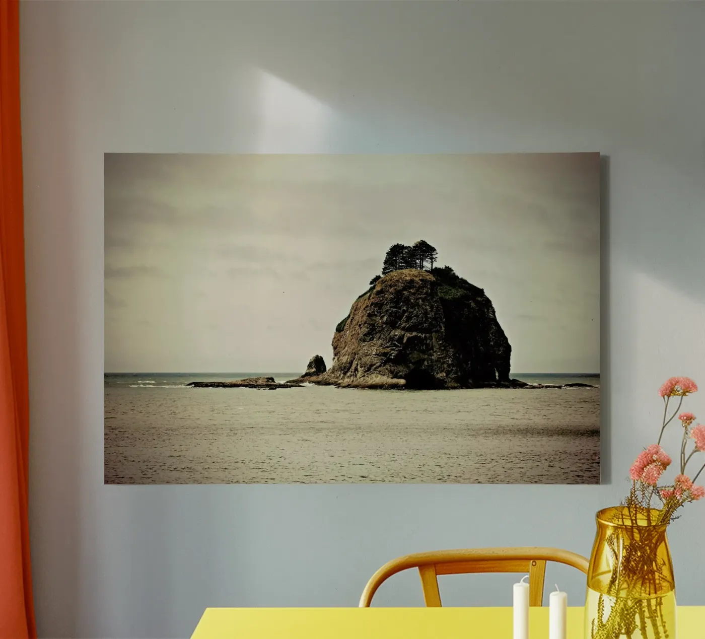 Wind Swept canvas by Robin Delean