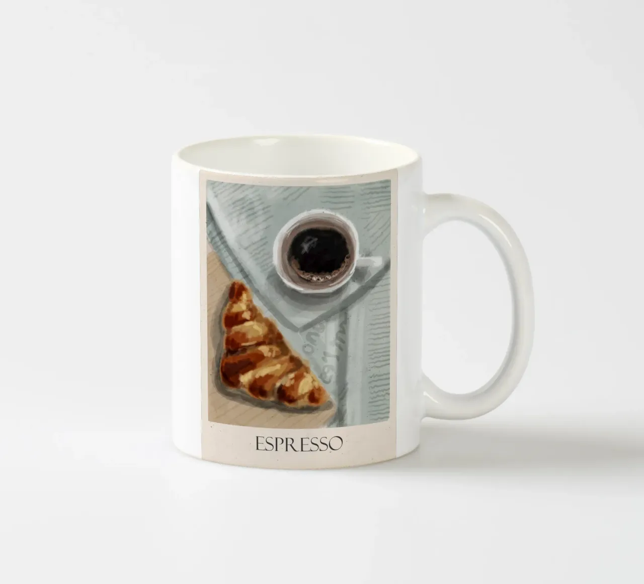 Espresso Keramik Tasse von Indigo Rain
