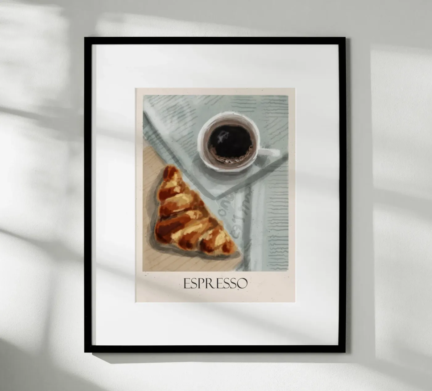 Espresso poster van Indigo Rain