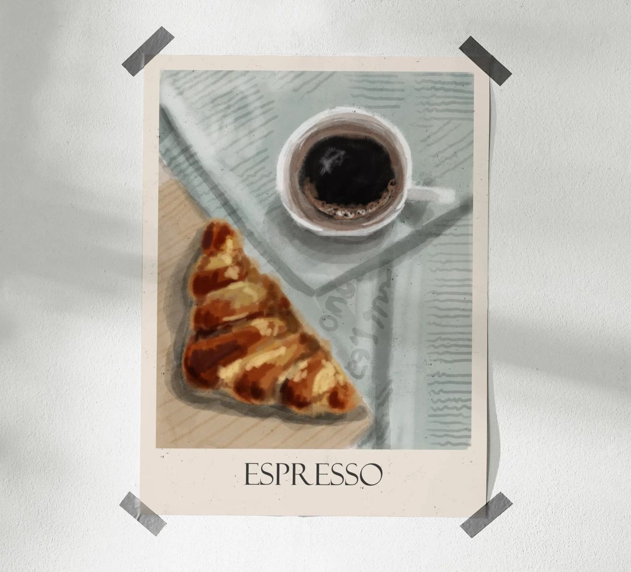 Espresso Poster von Indigo Rain