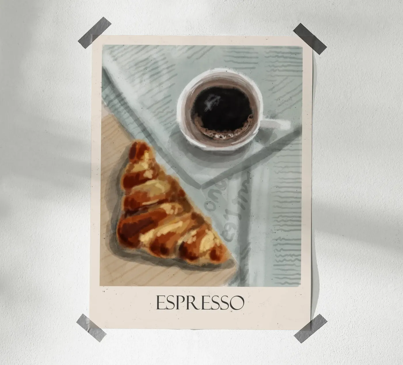 Espresso poster van Indigo Rain