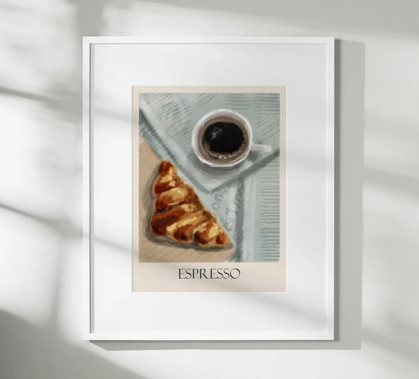 Espresso poster van Indigo Rain