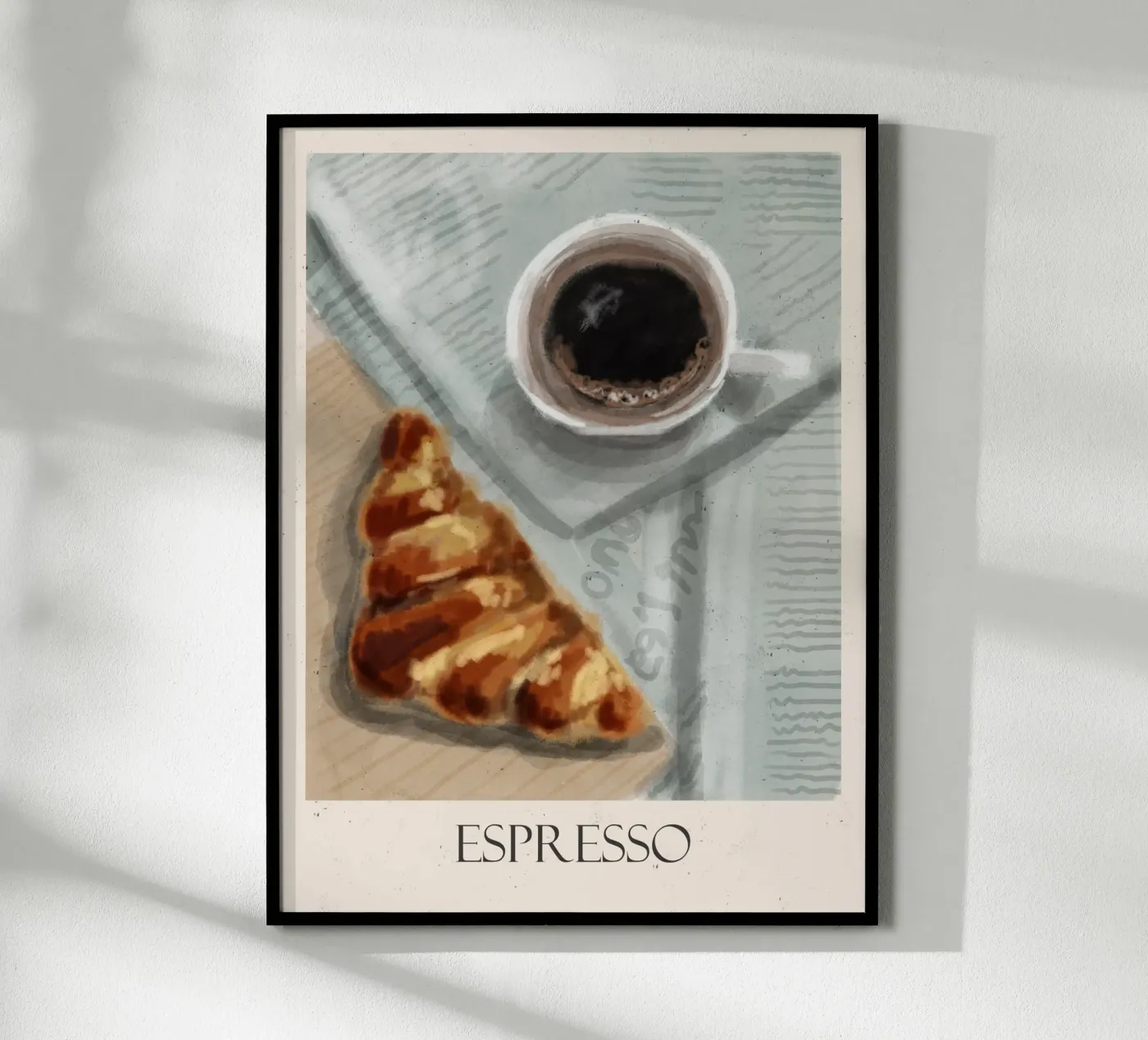Espresso poster van Indigo Rain