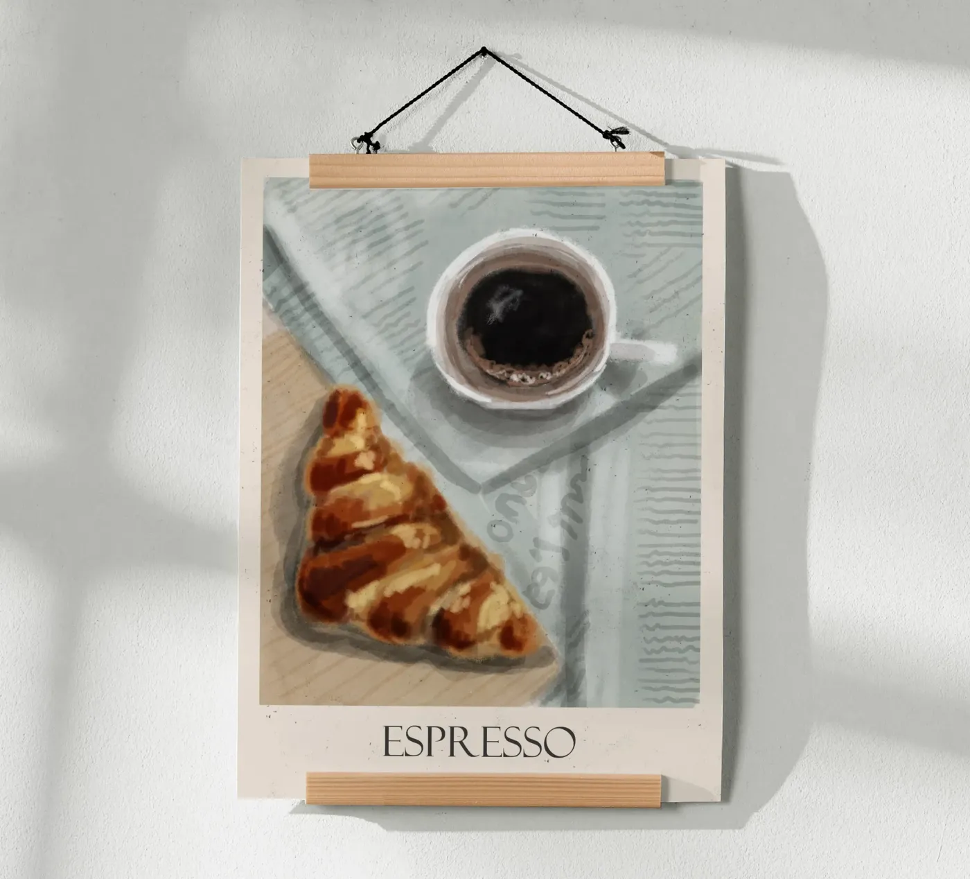 Espresso poster van Indigo Rain