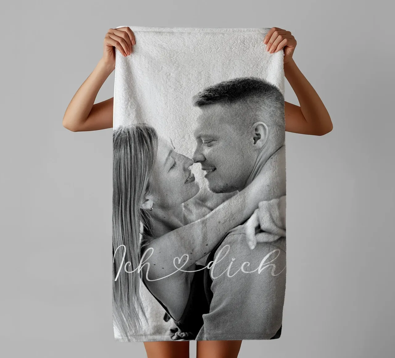 Ich liebe dich asciugamano da bagno da WORTSPIEL