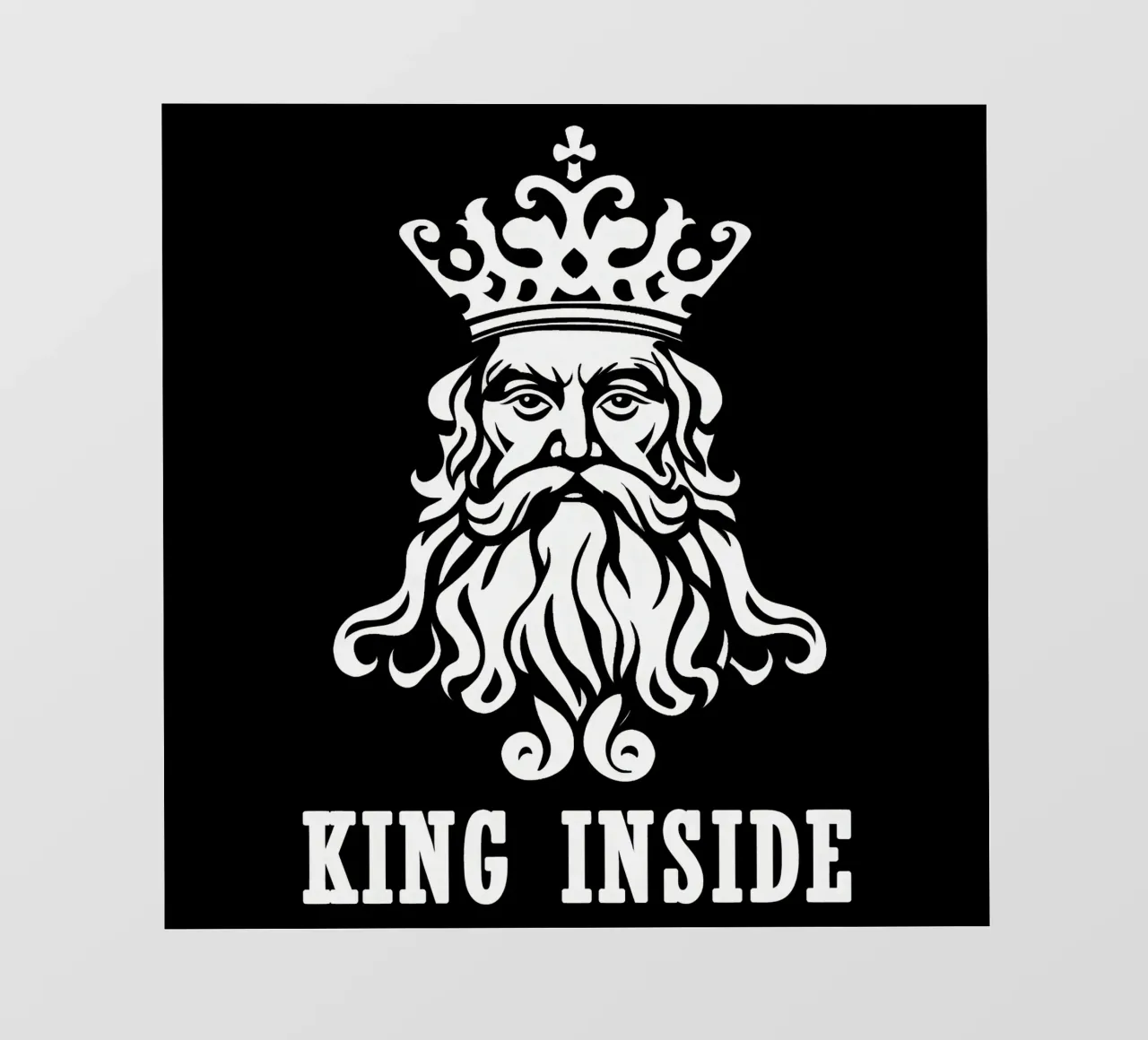 King Inside | Design del logo della camicia pellicola backlit da Autofocus