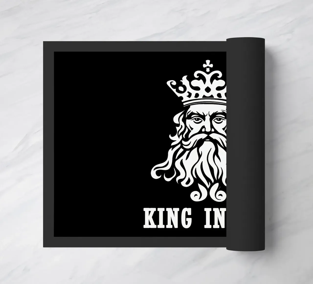 King Inside | Design del logo della camicia zerbino da Autofocus