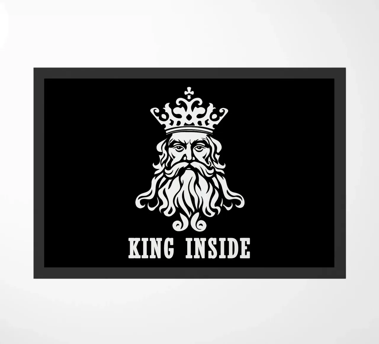 King Inside | Design del logo della camicia zerbino da Autofocus