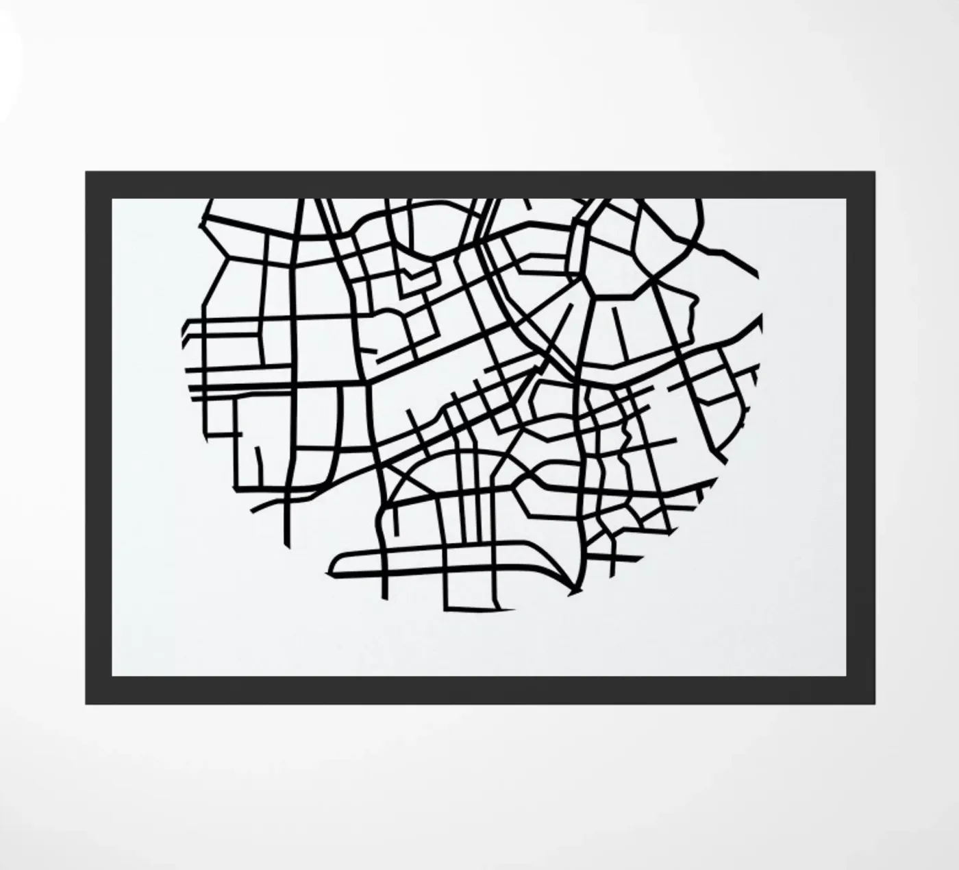 Amsterdam doormat by Naxart