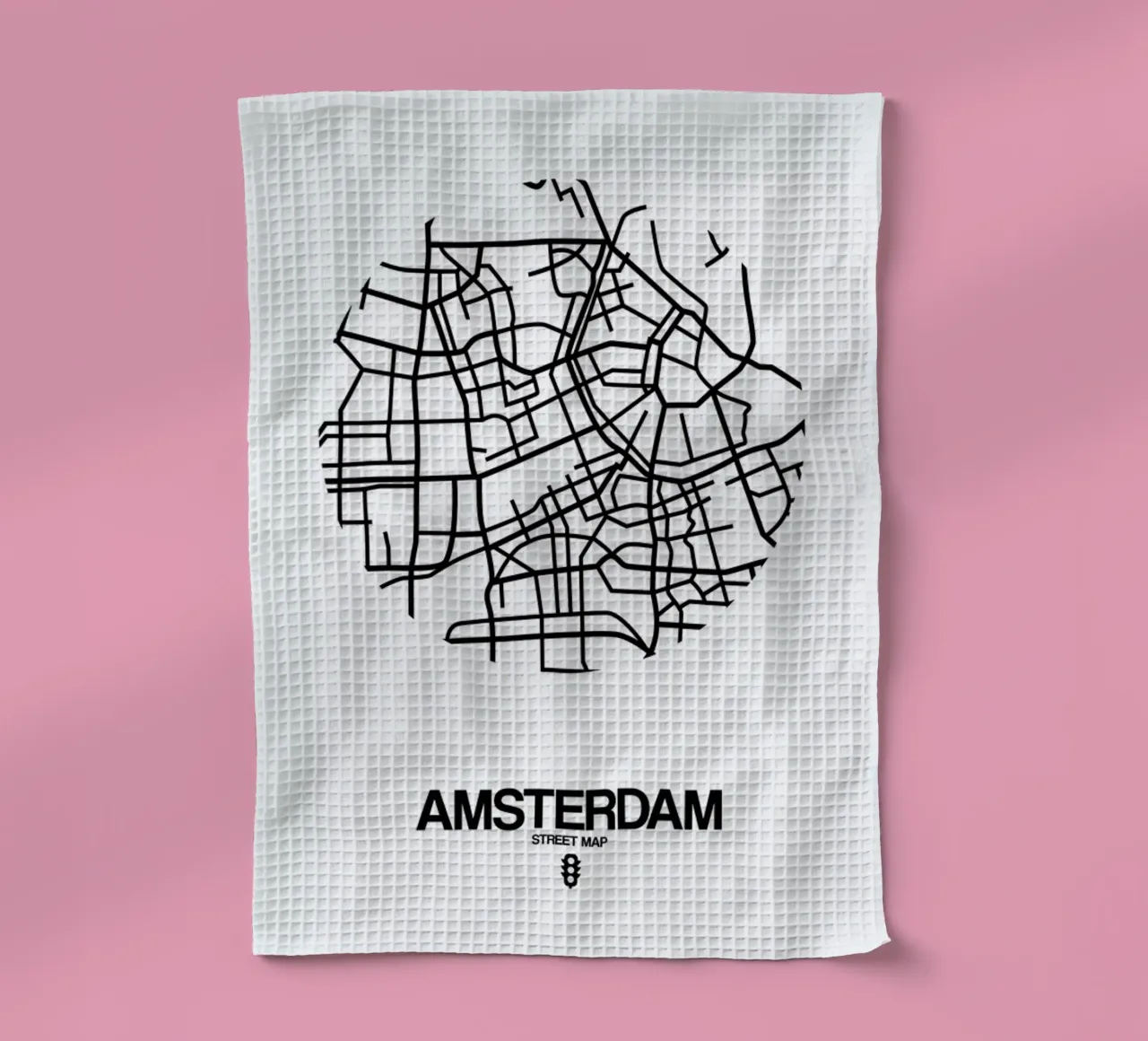 Amsterdam canovaccio da cucina da Naxart