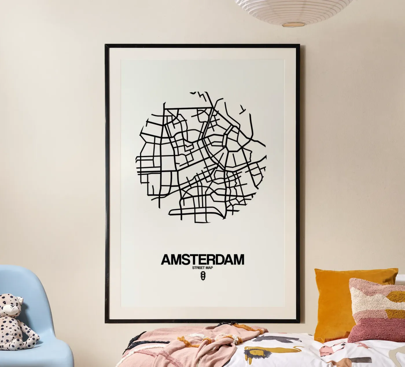 Amsterdam Poster von Naxart