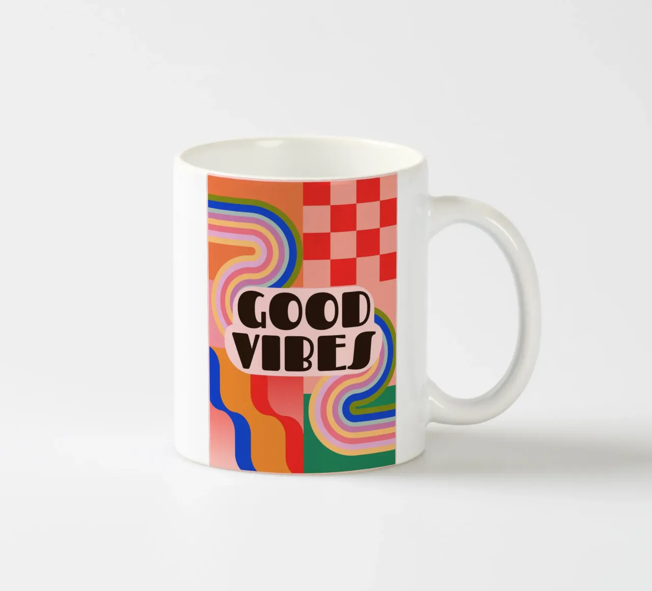 Buone vibrazioni 4 tazza in ceramica da Gaite