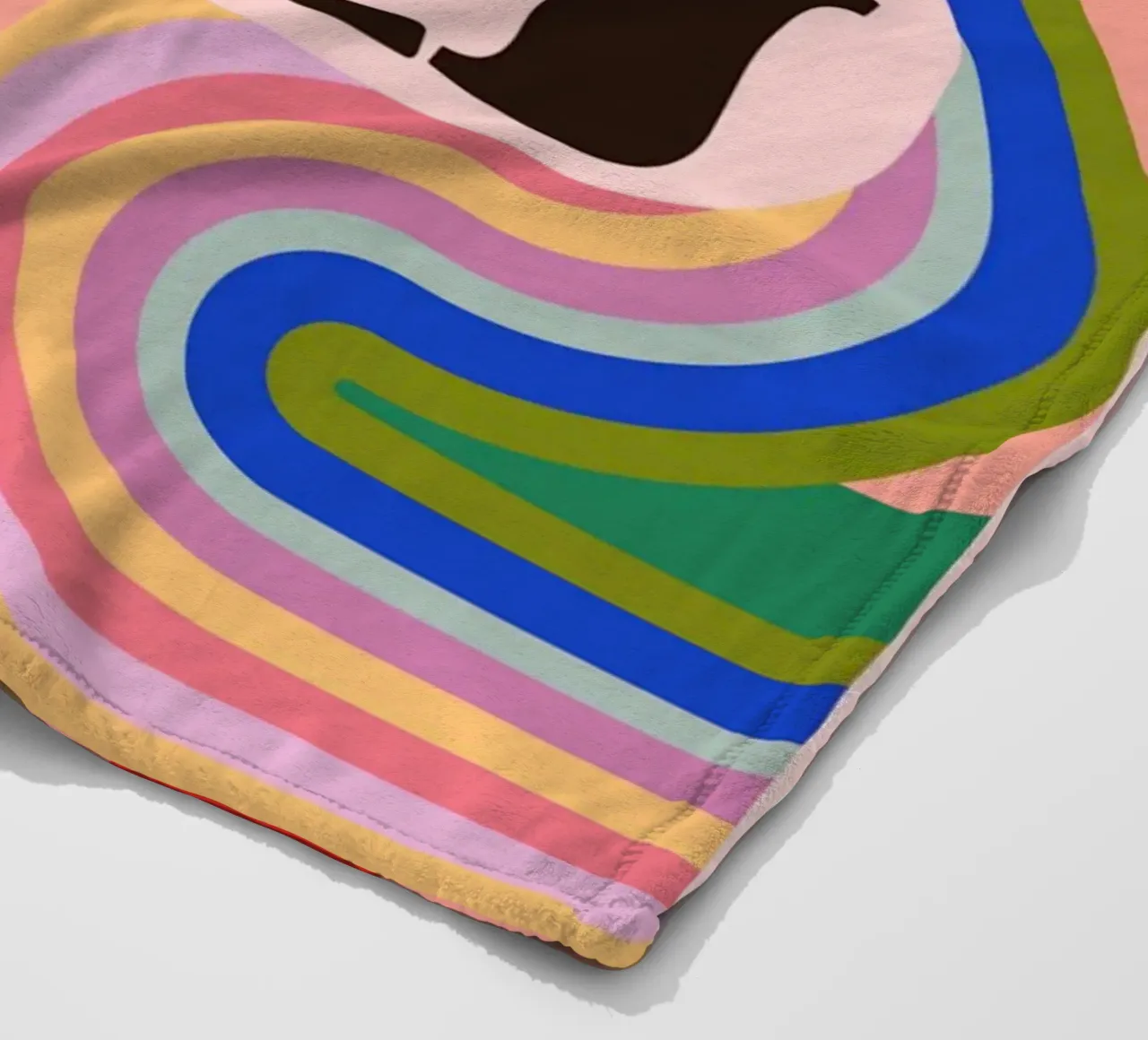 Good Vibes 4 fleece blanket by Gaite