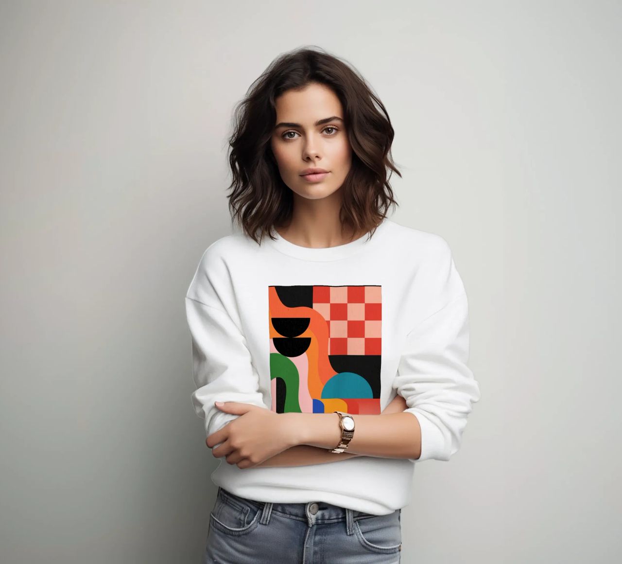 Forme geometriche 180 felpa da Gaite