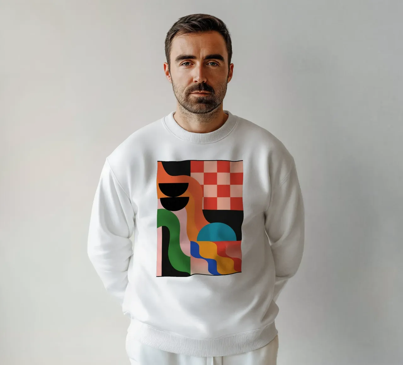 Geometrische Vormen 180 sweatshirt van Gaite